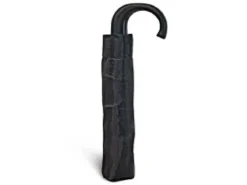 PARAPLUIE SYNTHETIQUE FER MANUEL ET COURT NOIR