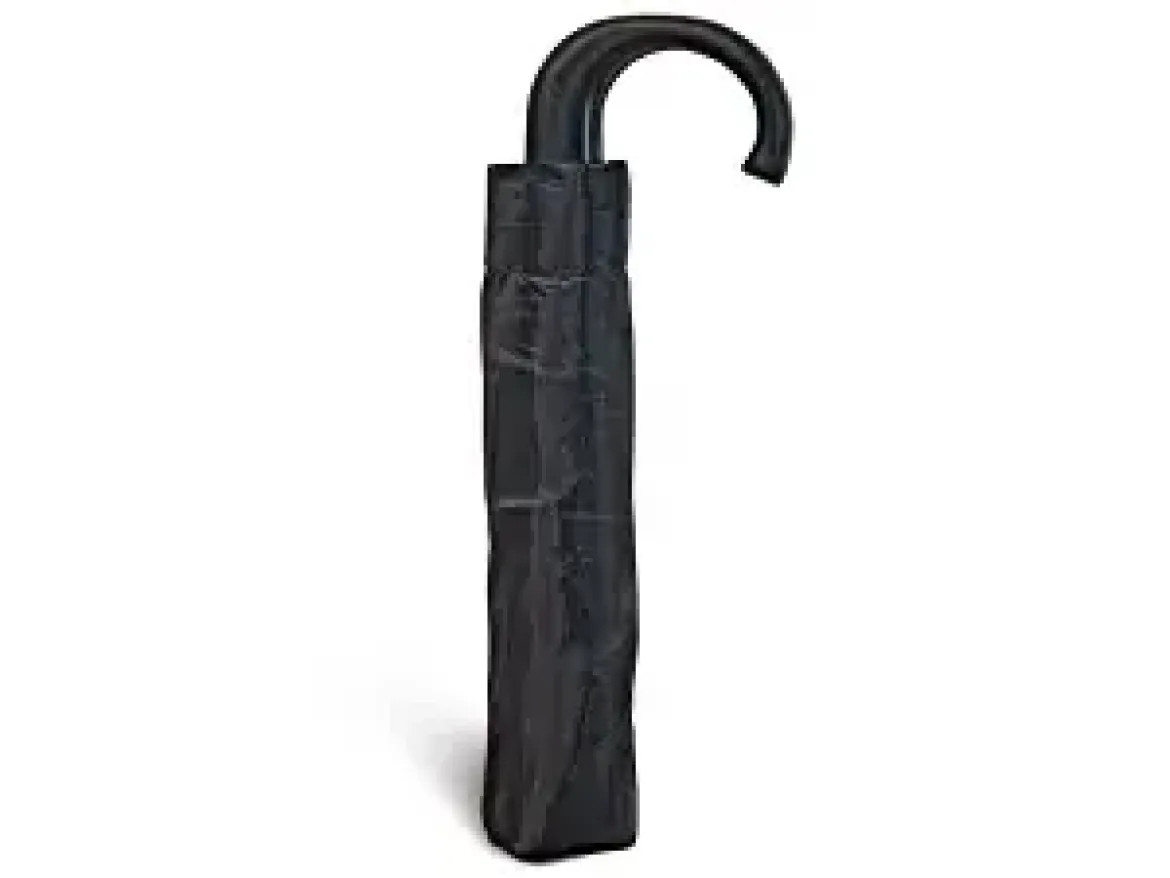 PARAPLUIE SYNTHETIQUE FER MANUEL ET COURT NOIR