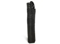PARAPLUIE SYNTHETIQUE MANUEL ET COURT NOIR ET GRIS