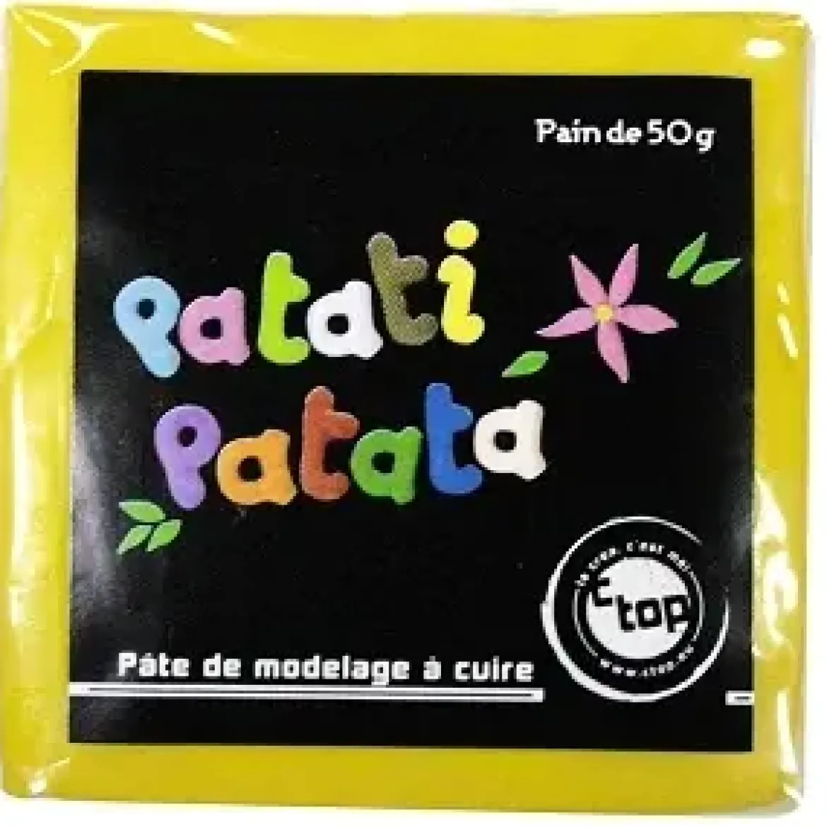 PATE POLYMERE PATATI PATATA JAUNE 50 GRS
