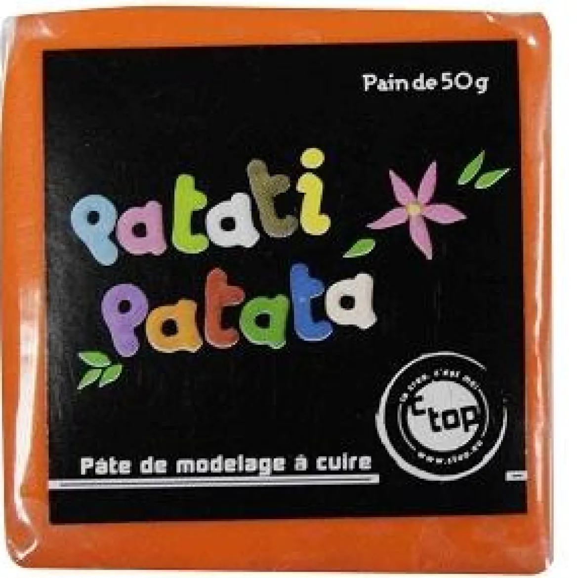 PATE POLYMERE PATATI PATATA ORANGE 50 GRS