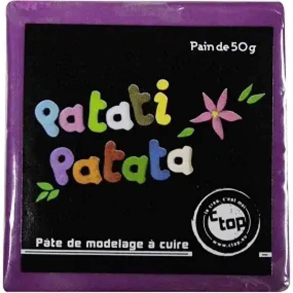 PATE POLYMERE PATATI PATATA POURPRE 50 GRS