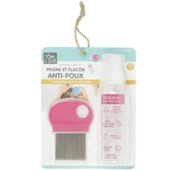 PEIGNE ANTI POUX ET FLACON 100ML