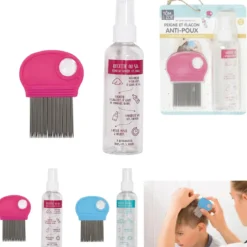 PEIGNE ANTI POUX ET FLACON 100ML