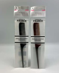 PEIGNE QUEUE NOIR ECAILLE BRILLANT