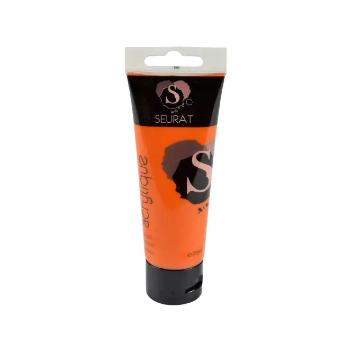 PEINTURE ACRYLIQUE TUBE 75ML ORANGE
