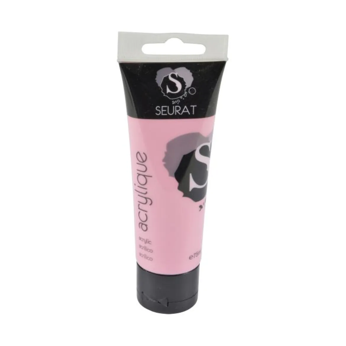 PEINTURE ACRYLIQUE TUBE 75ML ROSE