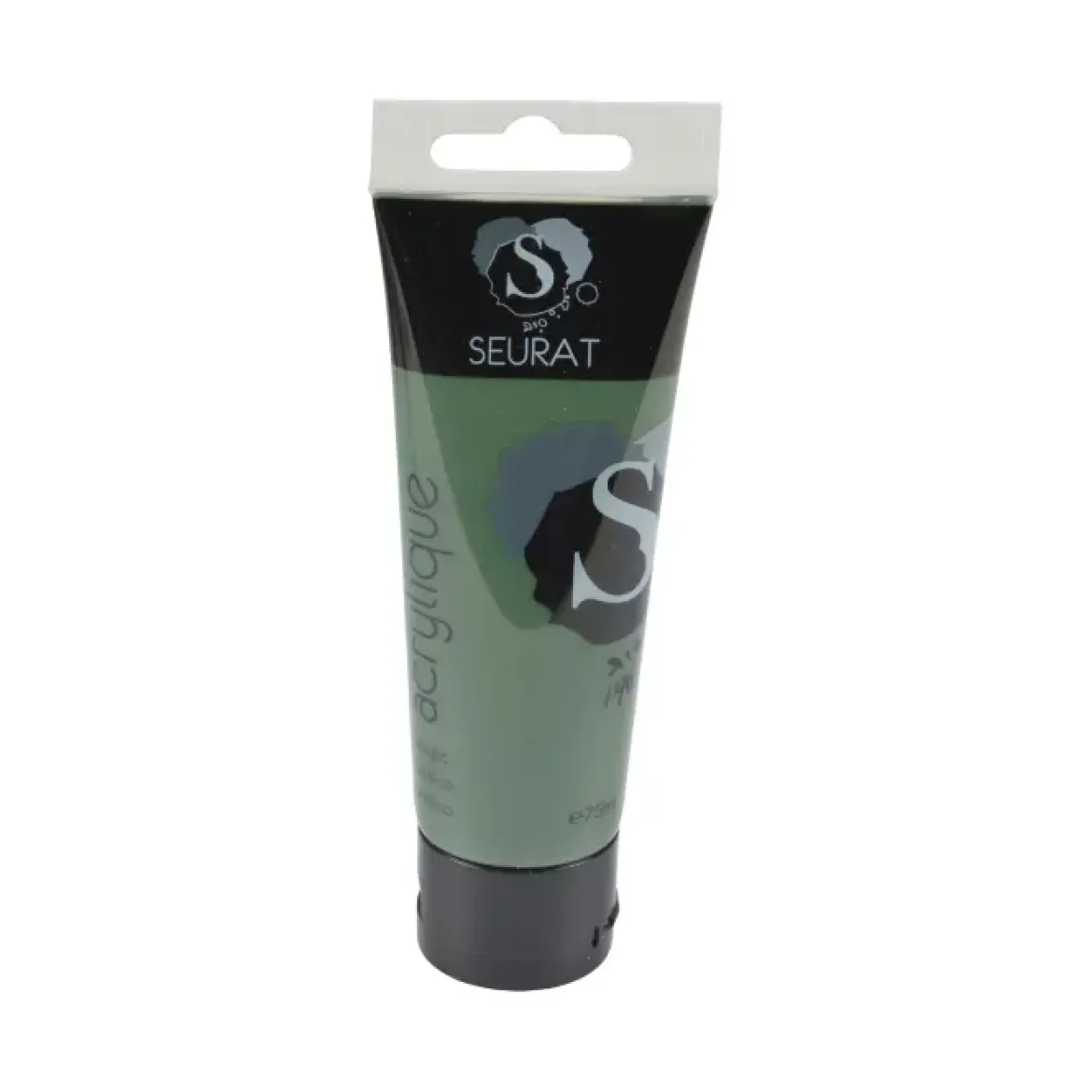 PEINTURE ACRYLIQUE TUBE 75ML VERT PIN