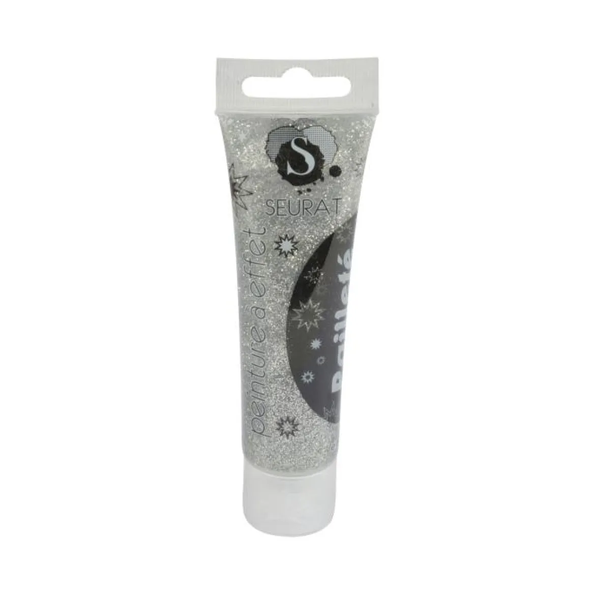 PEINTURE GLITTER 60ML ARGENT