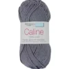 PELOTE FIL TRICOT CALINE COTON 50G GRIS