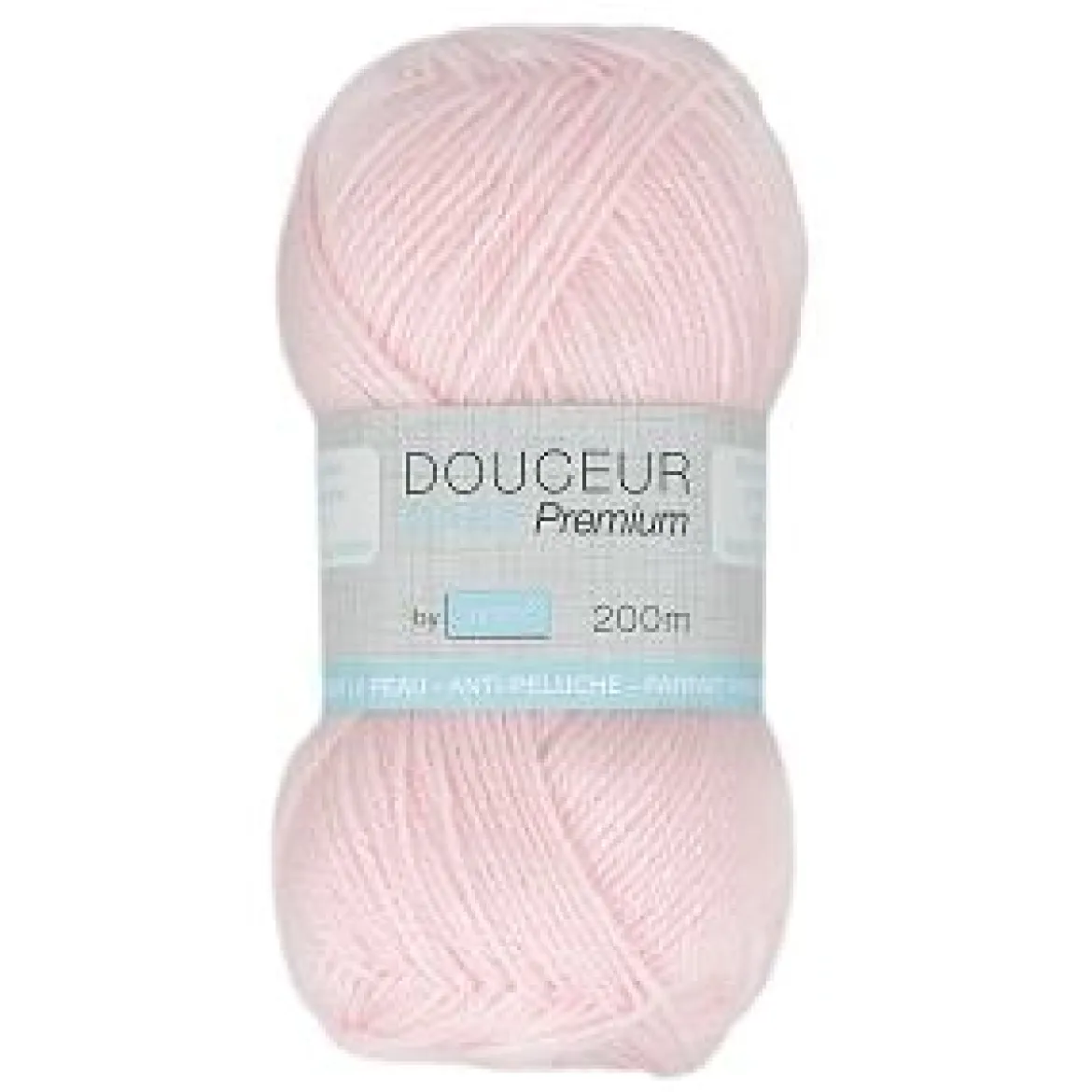 PELOTE FIL TRICOT DOUCEUR BABY 50G ROSE