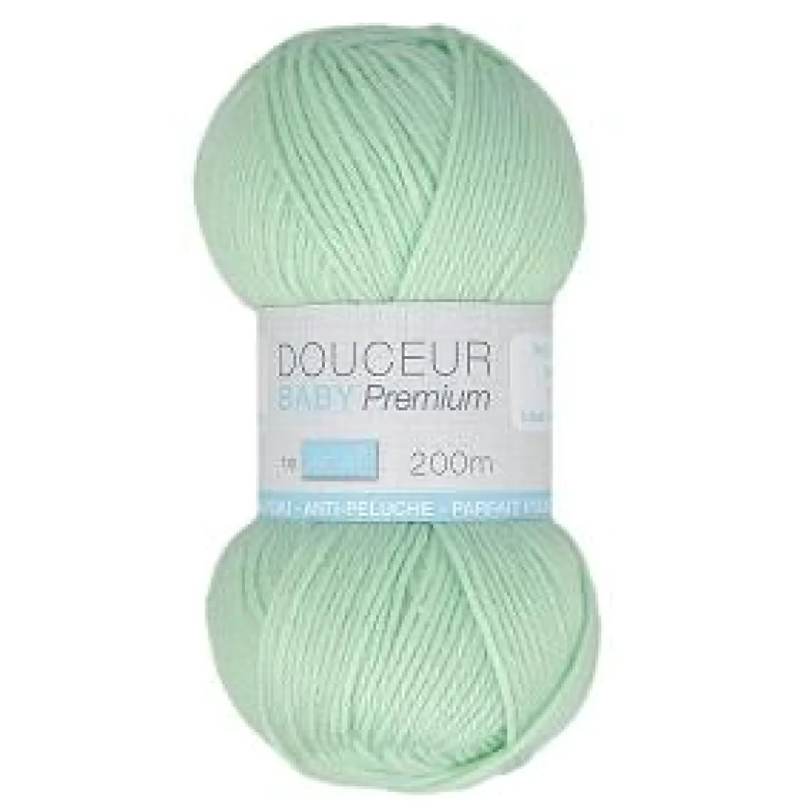 PELOTE FIL TRICOT DOUCEUR BABY 50G VERT
