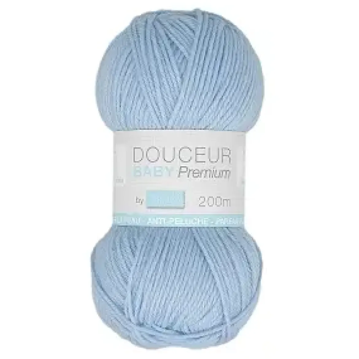 PELOTE FIL TRICOT DOUCEUR BABY 50G BLEU