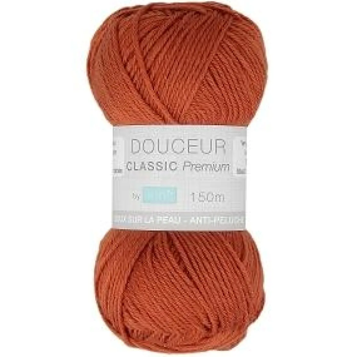 PELOTE FIL TRICOT DOUCEUR CLASSIC 50G ORANGE