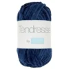 PELOTE FIL TRICOT TENDRESSE 100G BLEU FONCE