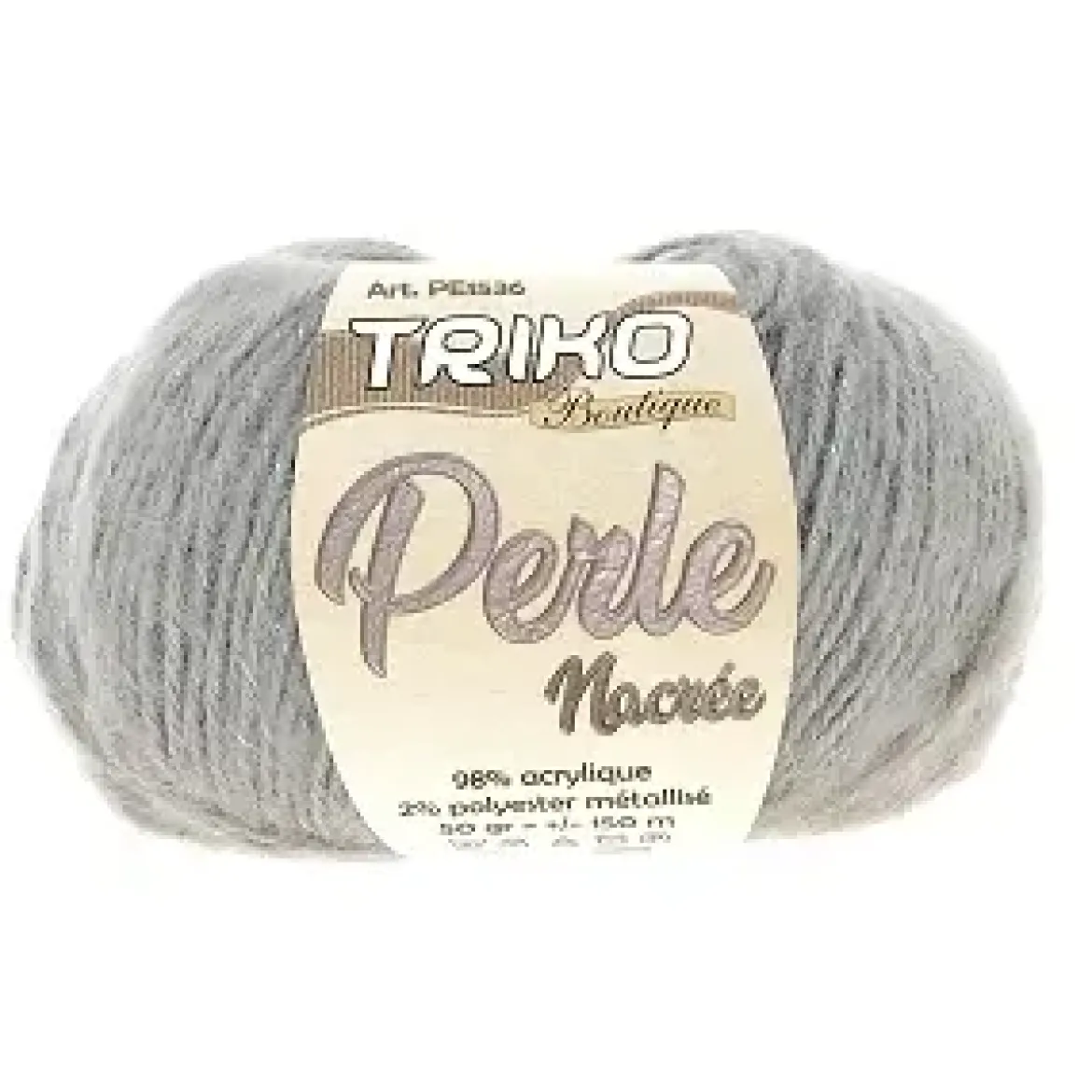 PELOTE 50G PERLE NACREE