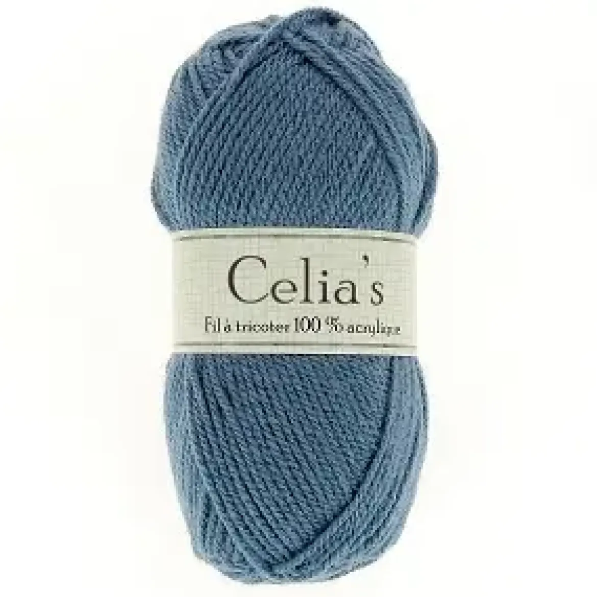 10 PELOTES 50 GR CELIA S BLEU GRIS