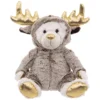 PELUCHE OURS COMBINAISON RENNE 28CM