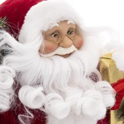PERE NOEL VELOURS ROUGE 45CM