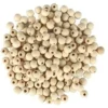 PERLES BOIS BRUT RONDES 0.8CM X200 PIECES