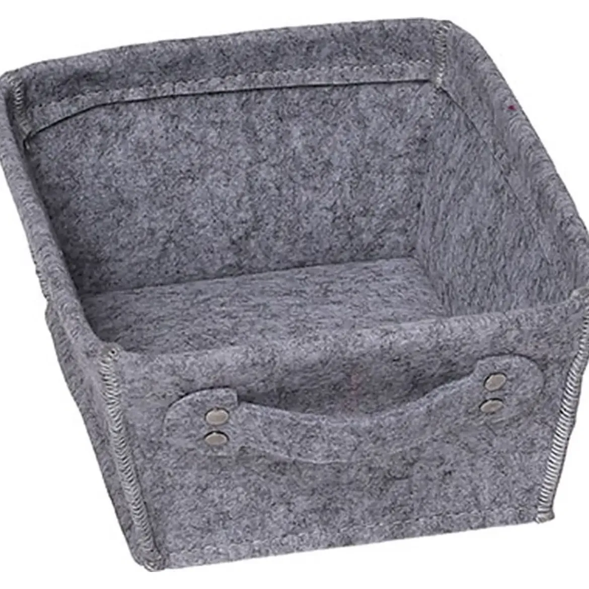 PETITE PANIERE DRESSING EVASEE EN FEUTRINE AVEC UNE POIGNEE