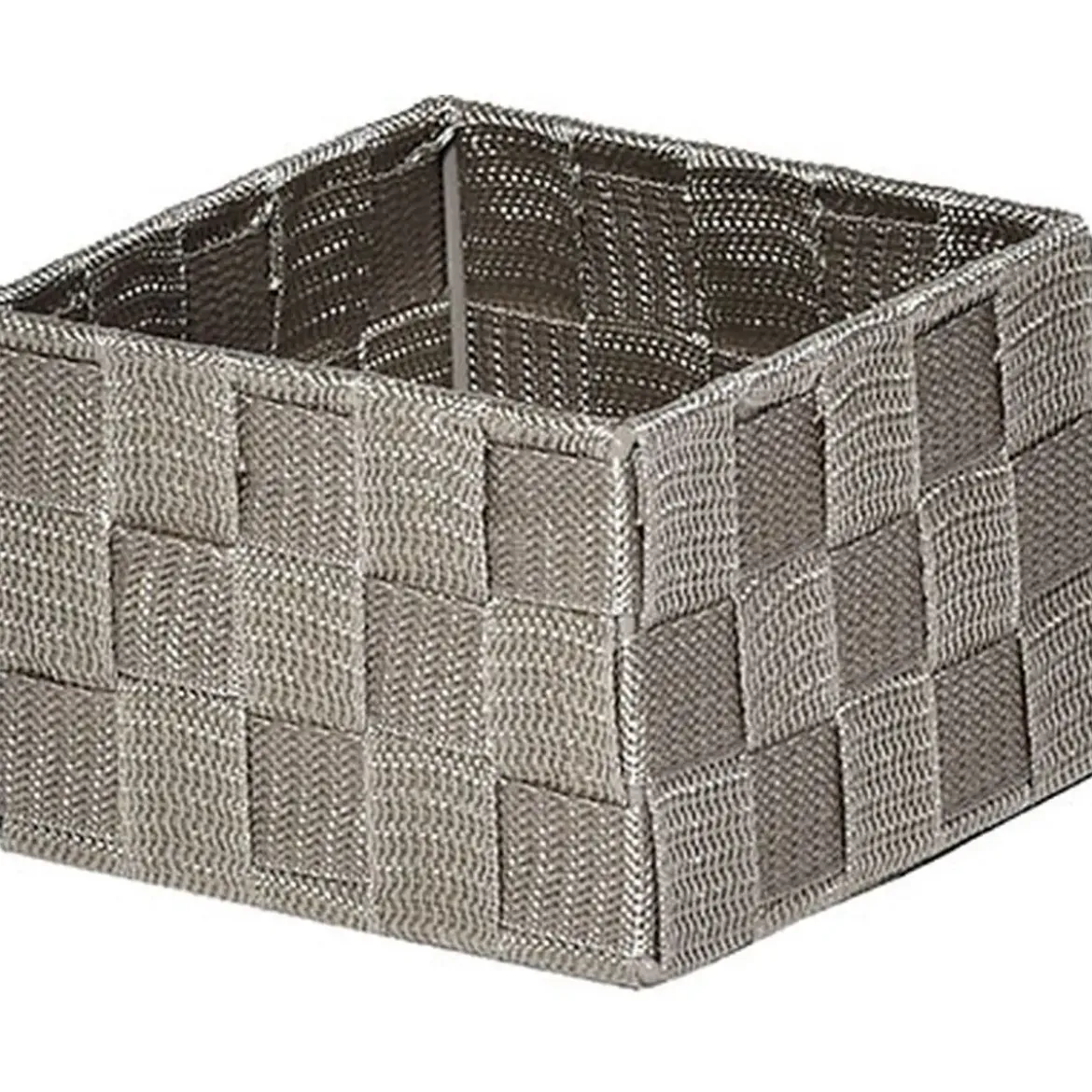 PETIT PANIER POLYESTER TAUPE