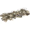 PHOTOPHORE BOIS COURONNE DE TABLE BUCHE 4 PHOTOPHORES