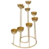 PHOTOPHORE SPIRALE 8 BOUGIE 35CM