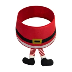 PIED DE SAPIN PERE NOEL 60X26CM
