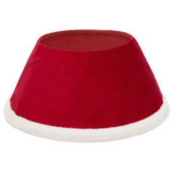 PIED DE SAPIN ROUGE BLANC D.56CM