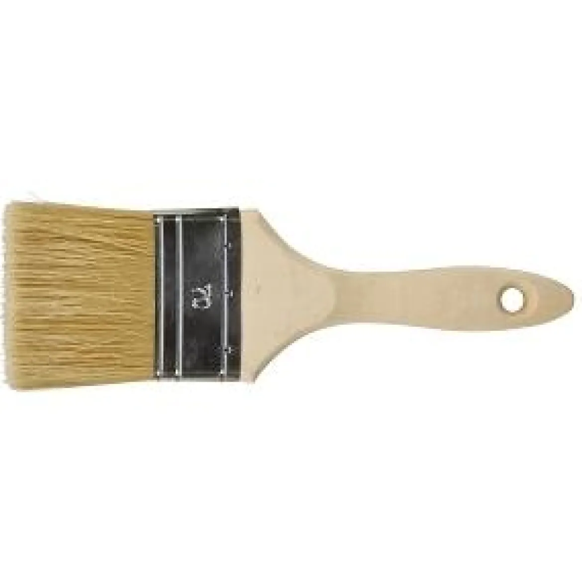 PINCEAU PLAT BOIS ET FER 70MM