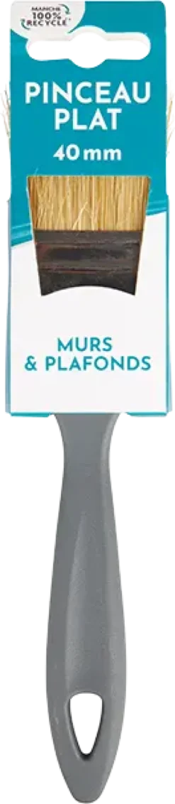 PINCEAU PLAT MURS ET PLAFONDS 40MM