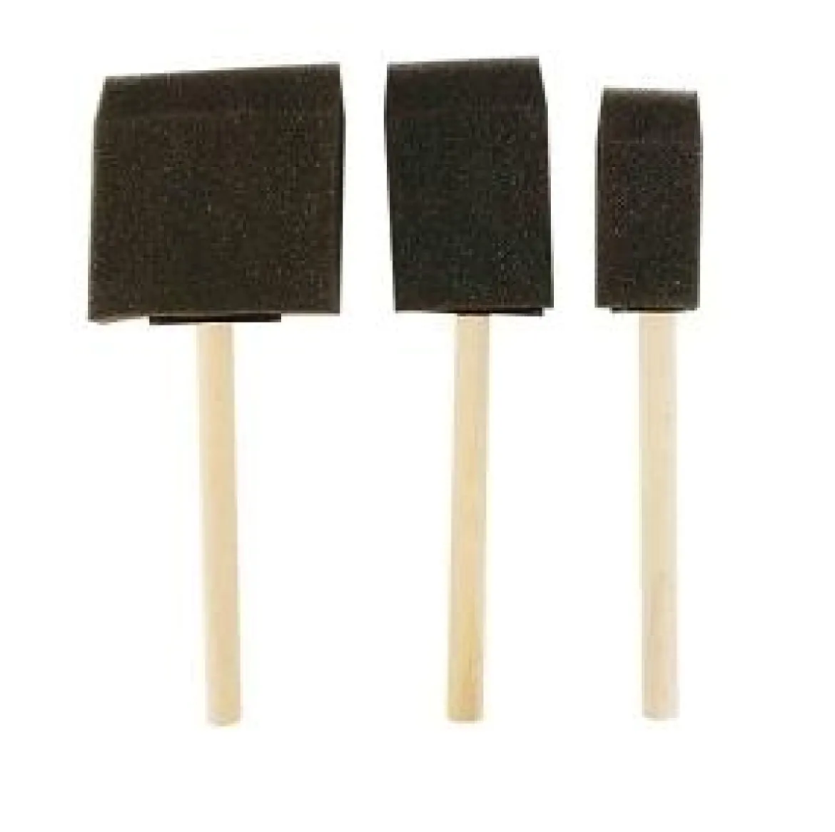 PINCEAUX MOUSSE 2.5 A 6 CM X 3 PCS