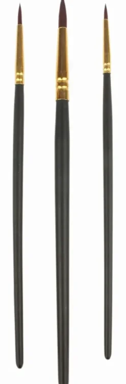 PINCEAUX RONDES N.2 A 12 X3 PIECES