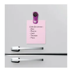 PINCE FRIGO AIMANTEE PICTO X3 7.5X3CM