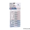 18 PINCES LINGE BI MATIERE 8.3CM