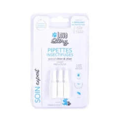 PIPETTES INSECTIFUGES PREVENTIF CHIEN CHIOT 3X1ML