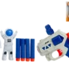 PISTOLET AVEC 3 FLECHES SOFT ET ASTRONAUTES