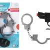 PISTOLET FRICTION 17CM AVEC MENOTTES