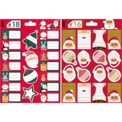PLANCHE STICKERS NOEL