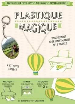 PLASTIQUE MAGIQUE BLANC IMPRIMABLE 20X28CM X2 PIECES