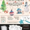 PLASTIQUE MAGIQUE TRANSLUCIDE NOEL 20X28CM X3 PIECES