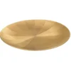 PLATEAU DECORATIF STRIE DORE D.40CM