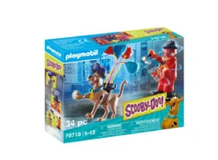 PLAYMOBIL SCOOBY DOO AVEC FANTOME DU CLOWN