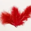 PLUME DE DECORATION X20 PIECES ROUGE