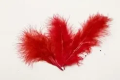 PLUME DE DECORATION X20 PIECES ROUGE