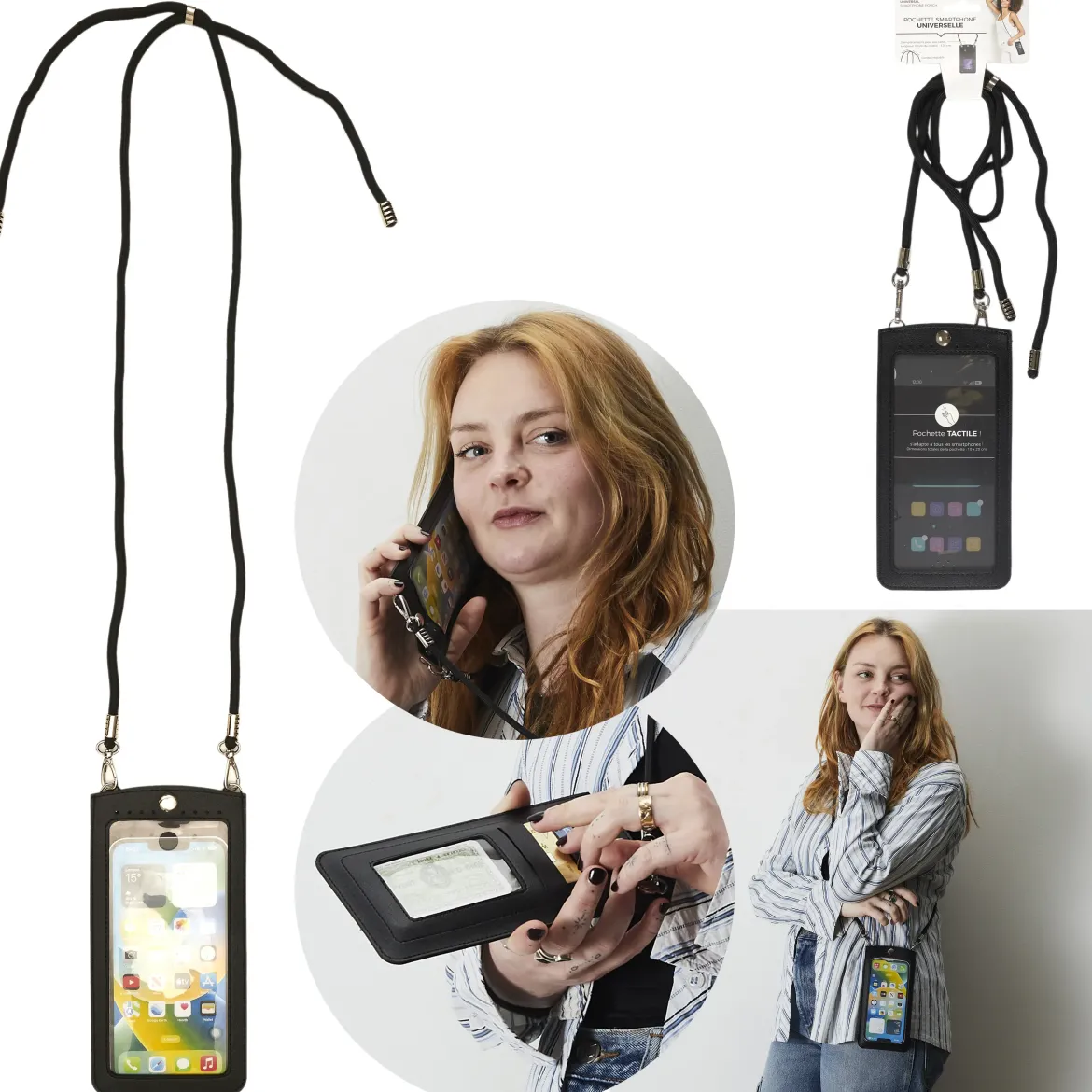 POCHETTE BANDOULIERE SMARTPHONE