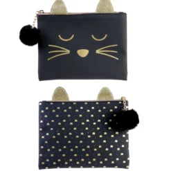 POCHETTE CHAT 15X18CM