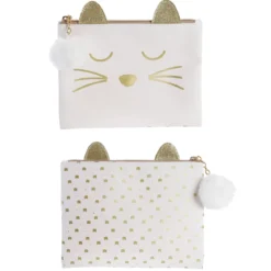 POCHETTE CHAT 15X18CM