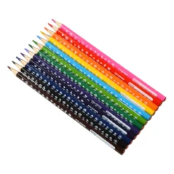 POCHETTE 12 CRAYONS DE COULEURS